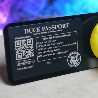 Duck Passport Kit - Set of Three